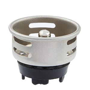 Bar Sink Drain Basket in Stainless Steel