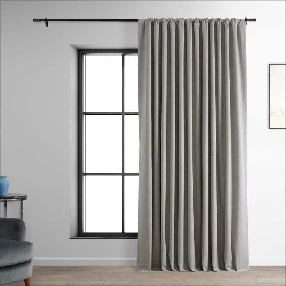 Linen Curtain , 5 colors , Rod pocket Luxury Fabric Curtain , Curtain Panel, Blackout fabric curtain, Curtains for Living Room and newest Bedroom