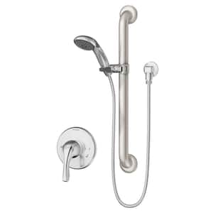 Origins Temptrol Single-Handle 1-Spray Shower Faucet with Stops in Chrome (Valve Included)