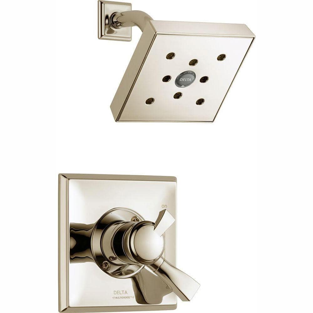 Delta Dryden 1-Handle 1-Spray Shower Only Faucet Trim Kit in Polished Nickel (Valve Not Included)