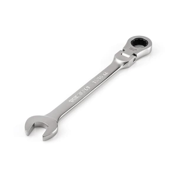 TEKTON 13/16 in. Flex Head 12-Point Ratcheting Combination Wrench