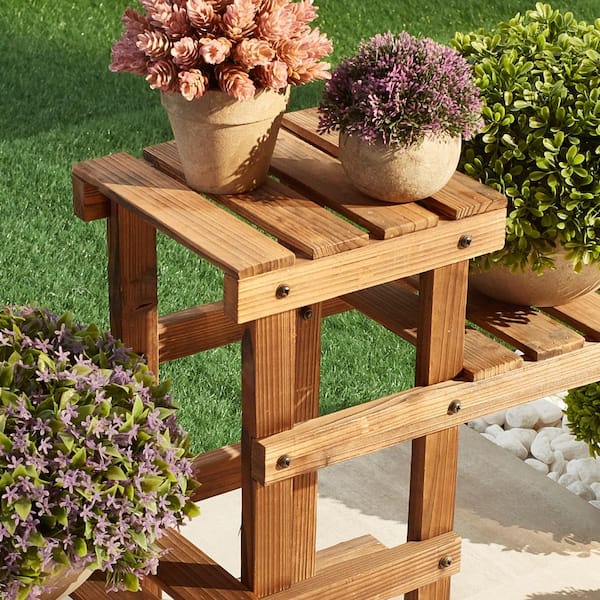 1/f SPACE×PASTIME FACTORY【Pot Stand】 Amazon.com: OUTEROOM Metal Plant Stand, Rust-proof Aluminum
