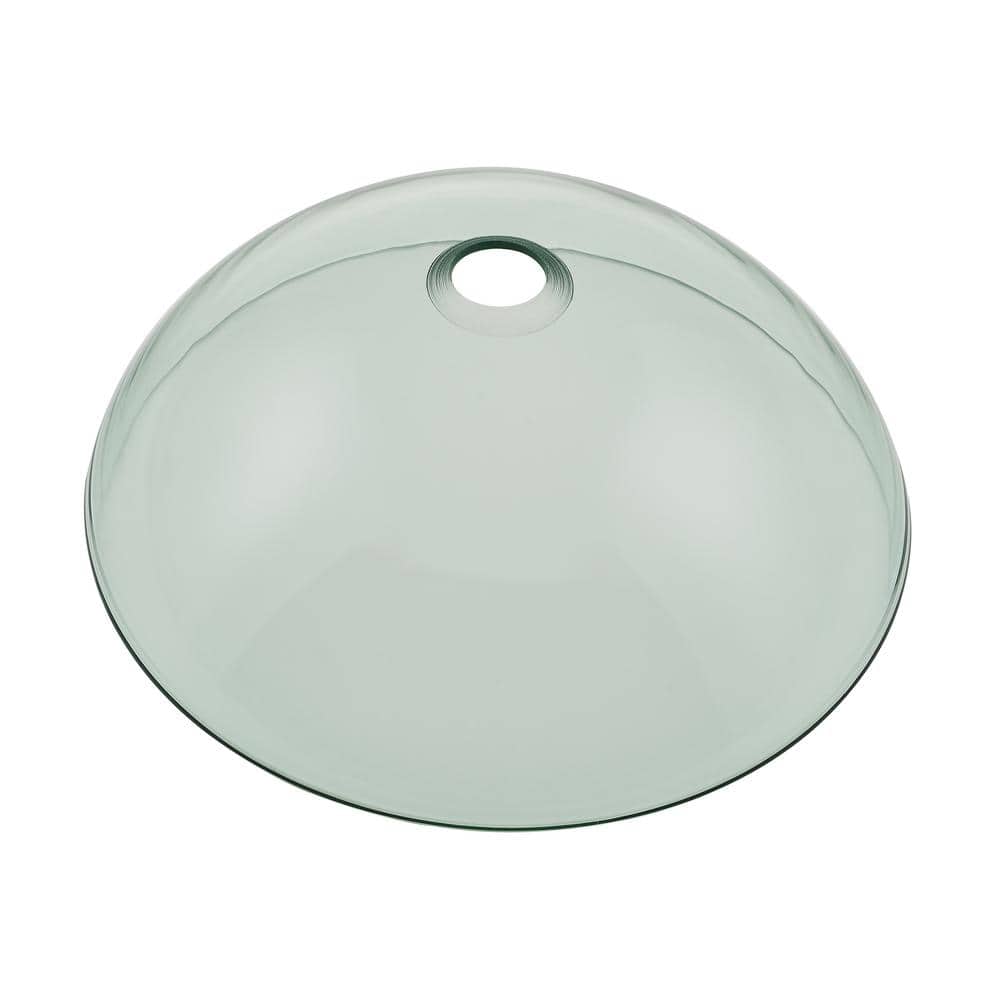 Cascade Clear Glass 16.5'' Vessel Sink with Waterfall Faucet