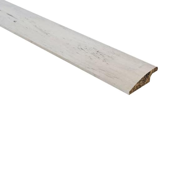 PENNWOOD Solid Hardwood Trim Strand Woven Bamboo Bay Point .438 in. Thick x 1.50 in. Wide x 72 in. Length Bamboo Reducer Molding