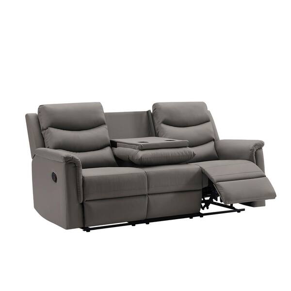 2 seater recliner with cup holder