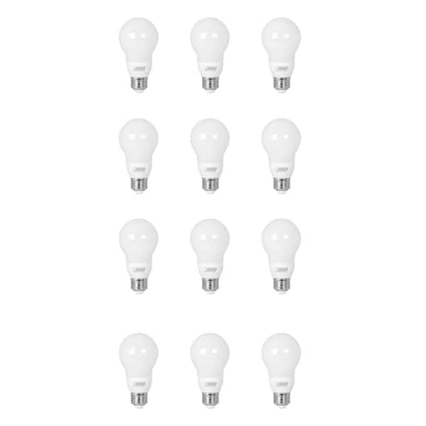 Feit Electric 0.6-Watt A19 Medium E26 Base Color Changing PARTYBULB Party LED Light Bulb (12-Pack)