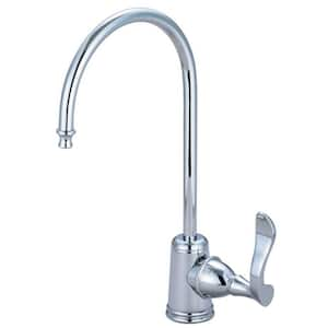 French Single-Handle Replacement Drinking Water Filtration Faucet in Chrome for Filtration Systems