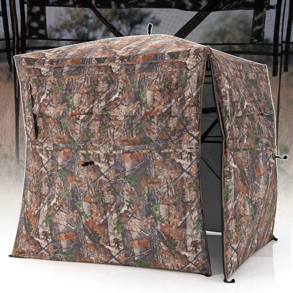 2 to 3 Person Pop-Up Hunting Blind with 360 Degree One-Way See-Through Panels and Silent Windows price history on PriceWatchPro