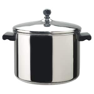 Classic Series 8 qt. Stainless Steel Nonstick Stock Pot with Lid