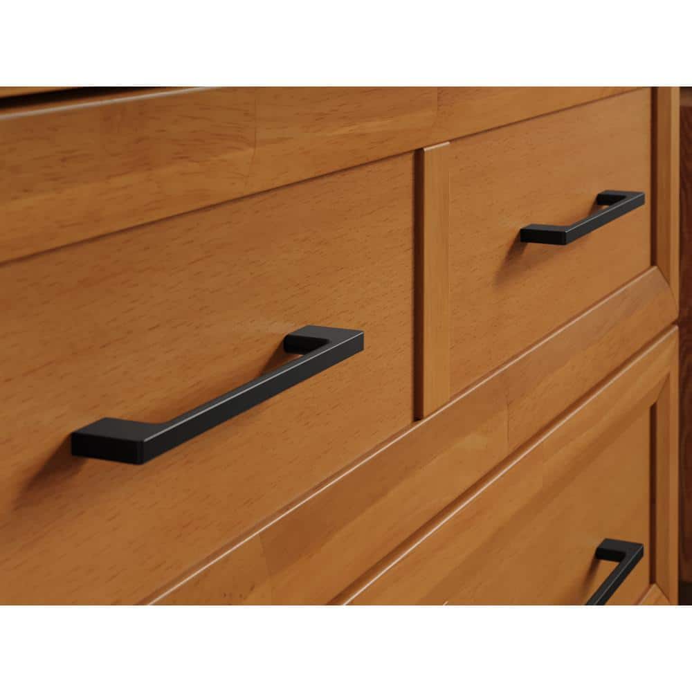 Santa Fe Light Toffee Twin Wood Murphy Bed Chest with Mattress and Charger