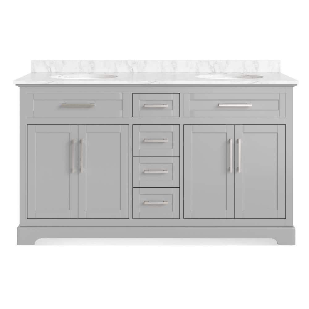 OrangeOne Wellington 60 in. W x 21.5 in. D x 35 in. H Double
