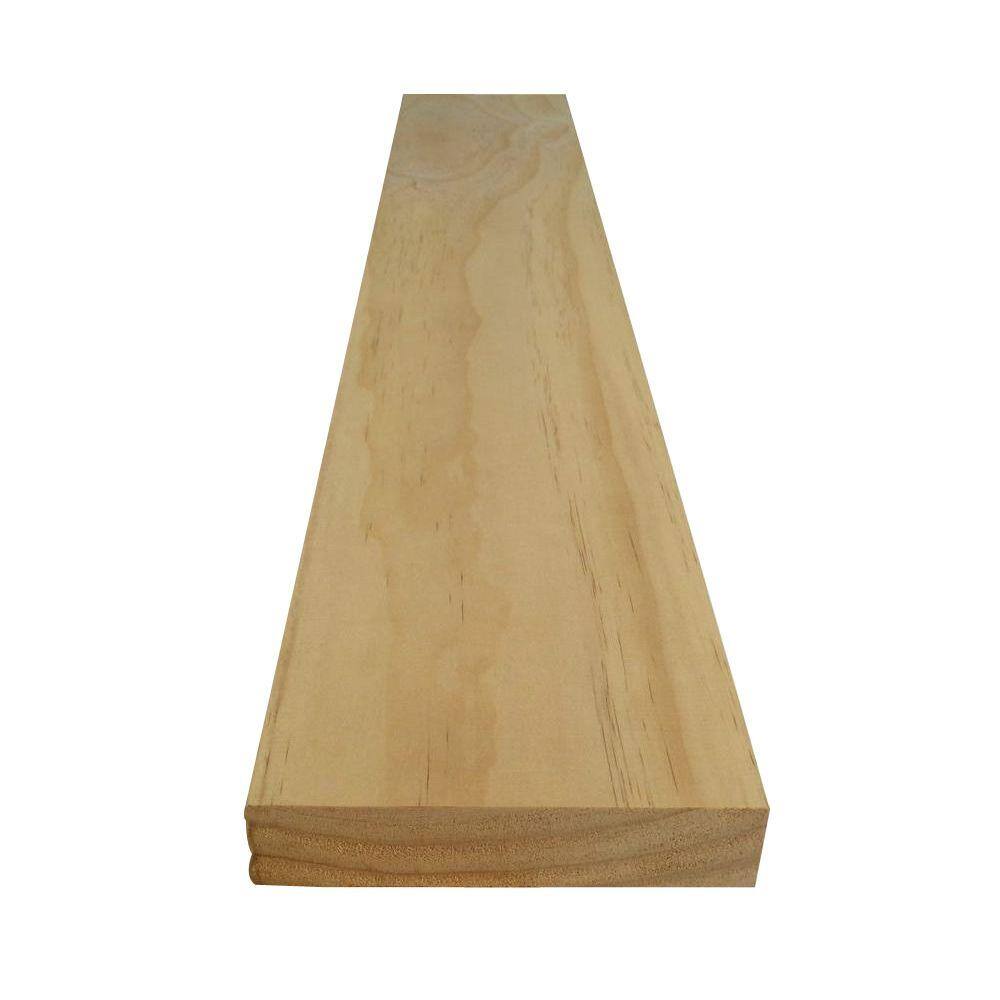 5/4 in. x 6 in. x 6 ft. Pine Square Edge Select Board VMKL0028582 The Home Depot