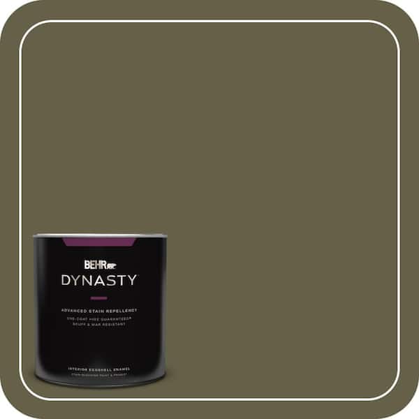 BEHR DYNASTY 1 qt. #PPU9-01 Alligator Skin Eggshell Enamel Interior Stain-Blocking Paint and Primer