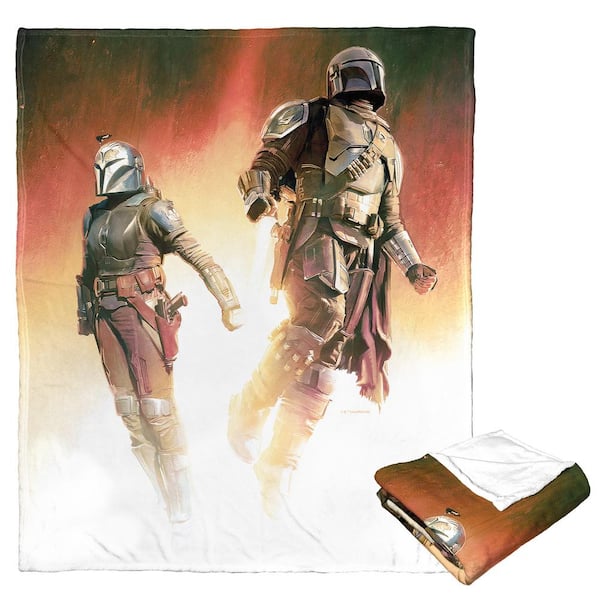 The Northwest Group Star Wars The Mandalorian Take Flight Silk Touch Throw 1dsw236000091oof