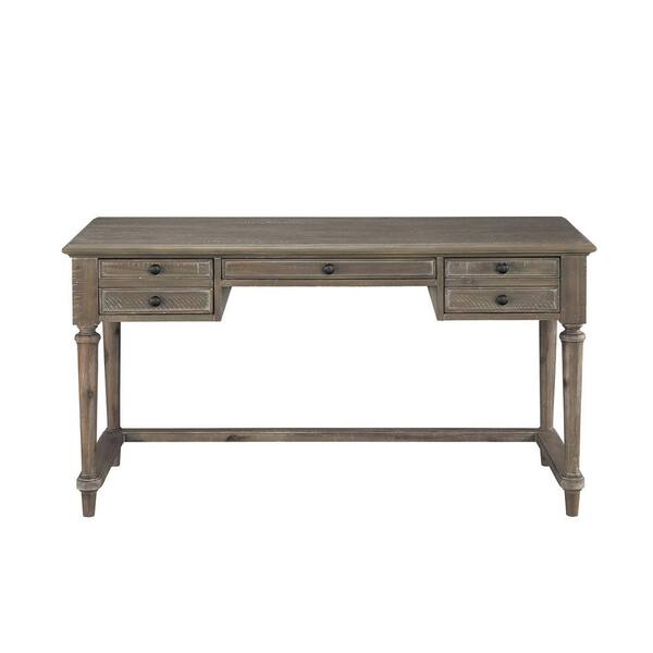 light wood writing desk