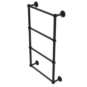 Prestige Skyline Collection 4-Tier 24 in. Ladder Towel Bar in Antique Bronze