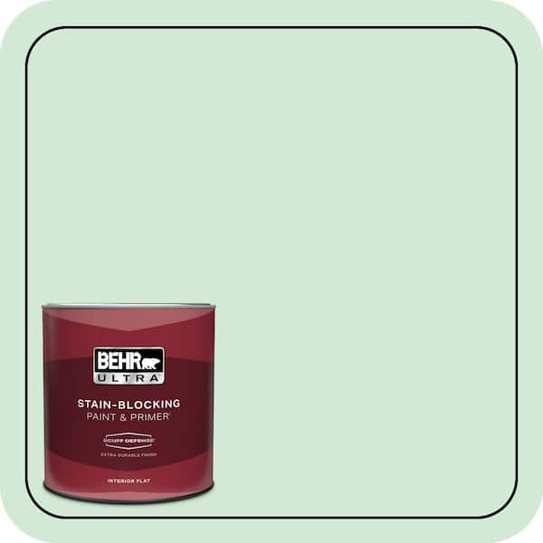 BEHR ULTRA 1 qt. #460C-3 Venetian Pearl Extra Durable Flat Interior Paint & Primer