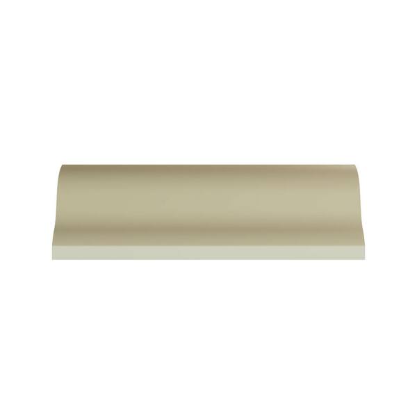 Ekena Millwork Enzo 2.5 in. D x 4 in. W x 96 in. L Polyurethane Crown Moulding