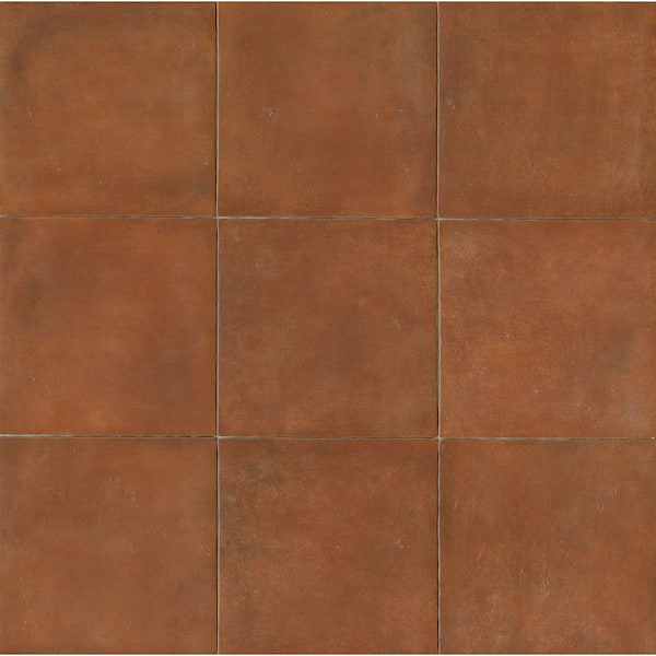 Cotto Nature Square 14 in. x 14 in. Matte Sicilia Porcelain Tile (10.76 sq. ft. /Carton)