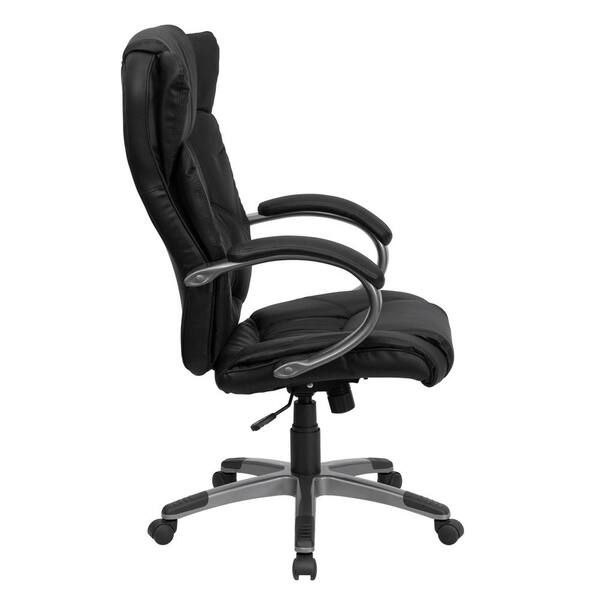 Flash Furniture High Back Black Leather, Flash Furniture Leather Executive Office Chair