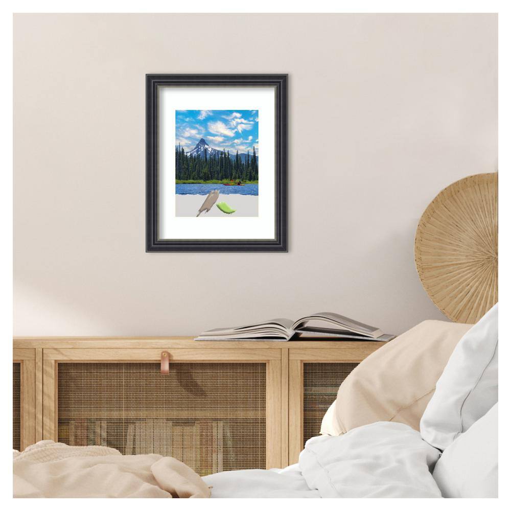 Classic Black Wood Wall Picture Frame 16" x 13"