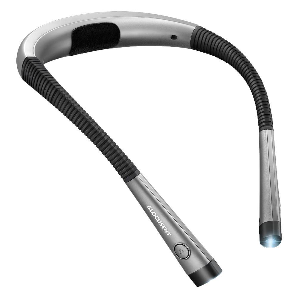 Ergonomic 5-Volt 60 Lumen Integrated LED Neck Reading Clamp Work Light Battery Operated 1.1 in. Tool Only in Gray price history on PriceWatchPro