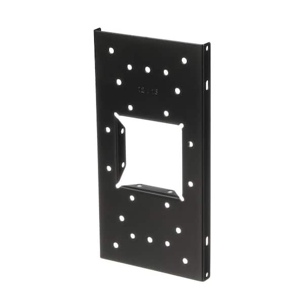 Architectural Mailboxes Steel Mailbox Mounting Board, Black