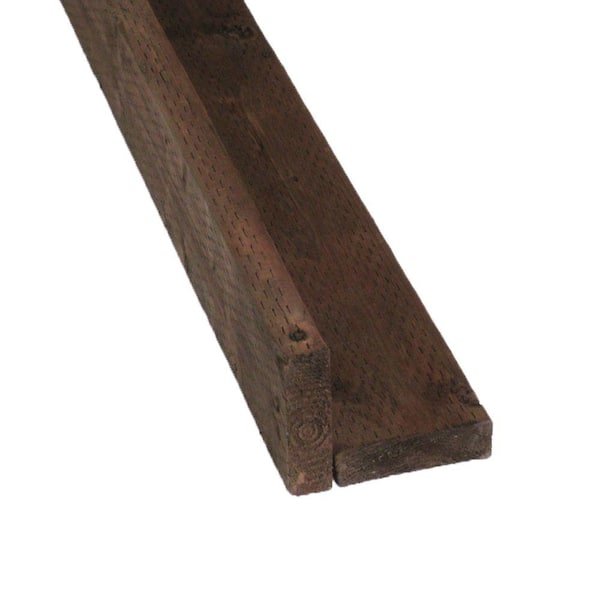 Unbranded Pressure-Treated Lumber DF Brown Stain (Common: 2 in. x 6 in. x 10 ft.; Actual: 1.5 in. x 5.5 in. x 120 in.)