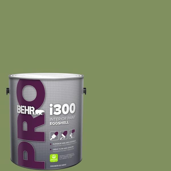 1 gal. #PPU10-03 Green Energy Eggshell Interior Paint