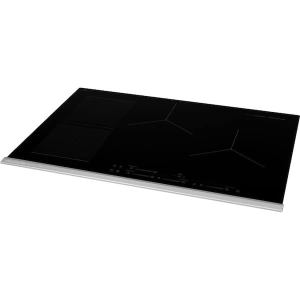 30 in. 4 Elements Induction Cooktop in Stainless Steel with MatteGuard Surface