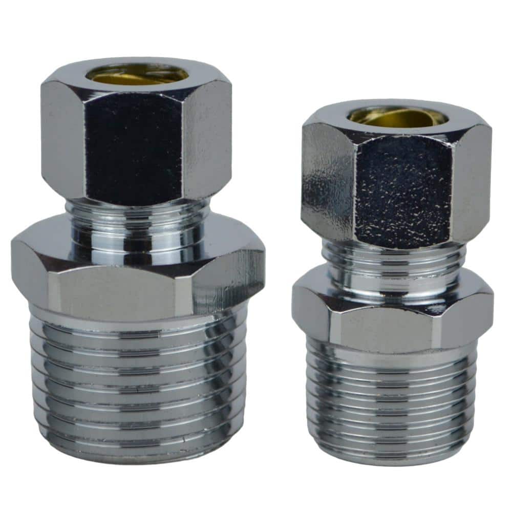 3/8 in. MIP and 1/2 in. MIP Brass Water Supply Adapters price history on PriceWatchPro