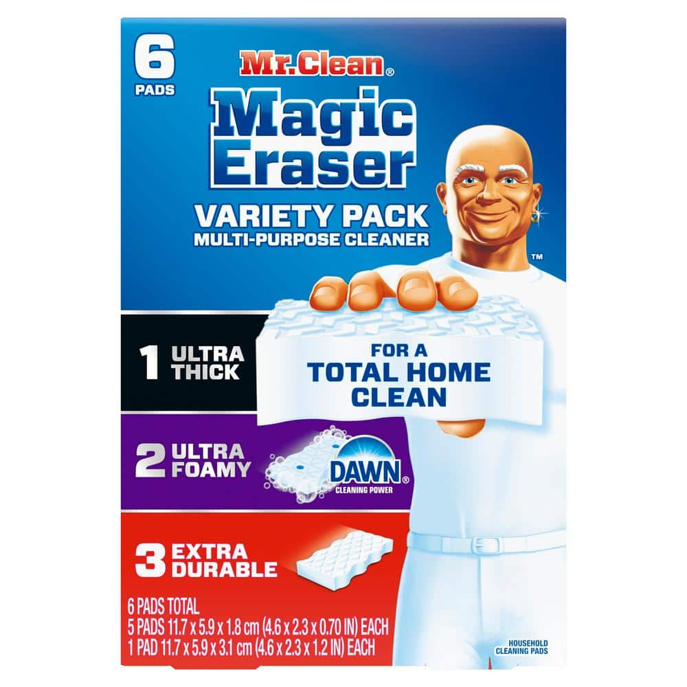 Mr. Clean Magic Eraser Variety Pack Multi-Purpose Cleaner - 6ct