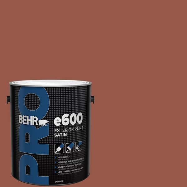 1 gal. #BIC-47 Caliente Satin Exterior Paint