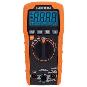 600 Volt Digital Multimeter, TRMS Auto-Ranging, Temp