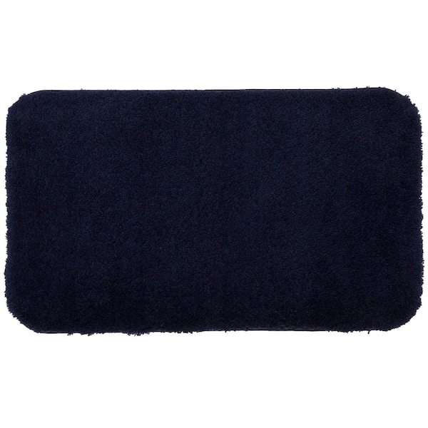 Home Decorators Collection Eloquence Navy 17 in. x 24 in. Nylon