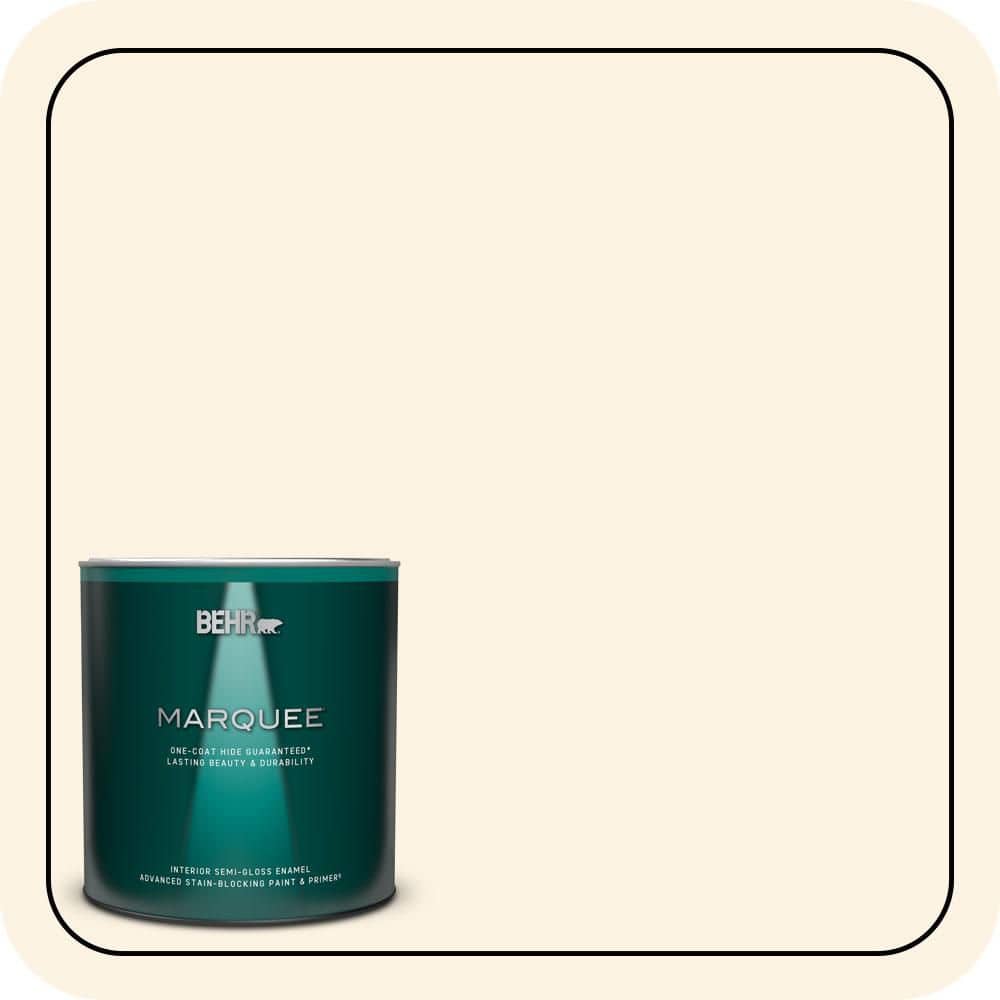 1 qt. #ECC-49-2 Historic Cream Semi-Gloss Enamel Interior Paint & Primer product image for price tracking