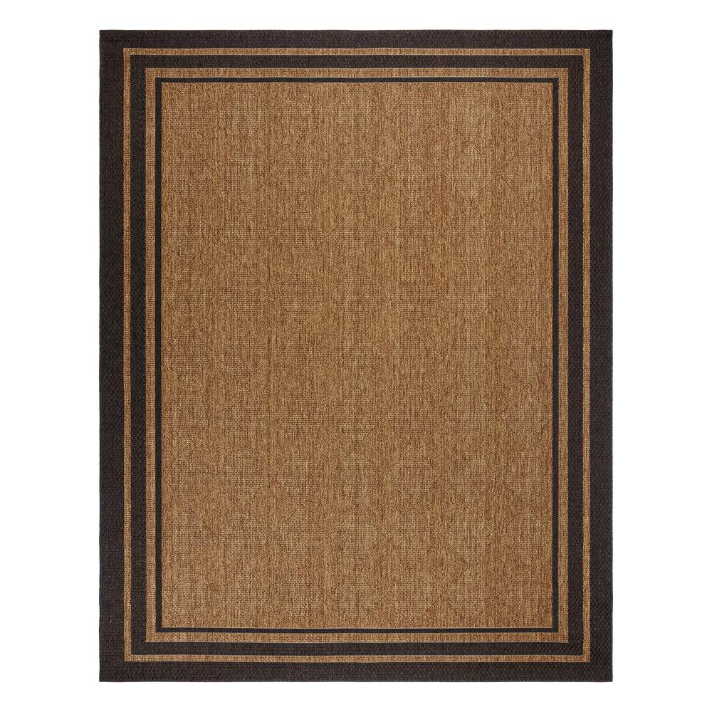 Gertmenian & Sons Calypso Abbey Chestnut 8 ft. X 10 ft. Border Indoor