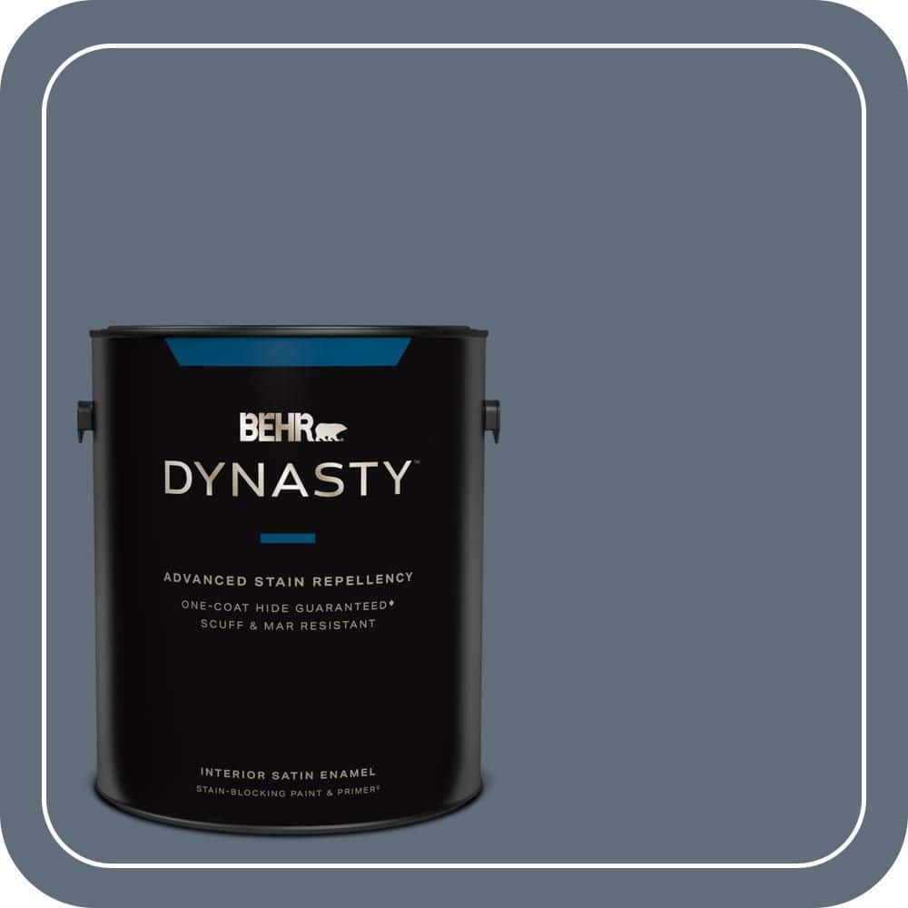 1 gal. #BNC-29 Dark Room Satin Enamel Interior Stain-Blocking Paint and Primer price history on PriceWatchPro