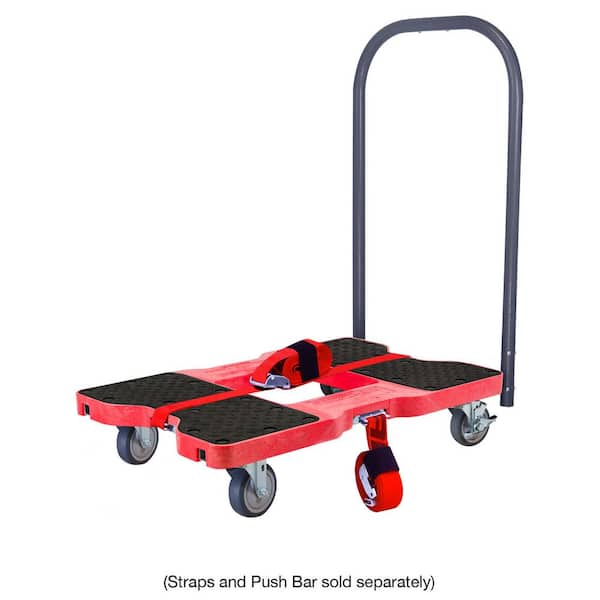 SNAP-LOC 1200 lbs. Capacity Professional E-Track Dolly in Red
