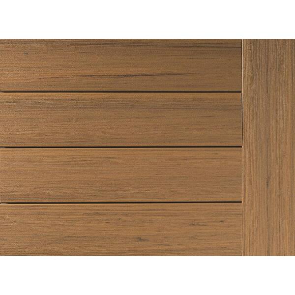 AZEK Composite Prime+ 1/2 in. x 8 in. x 12 ft. Square Coconut Husk
