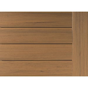 Timber Tech 1 in. x 5.36 in. x 1 ft. EDGE Prime+ Coconut Husk Composite Deck Board Sample
