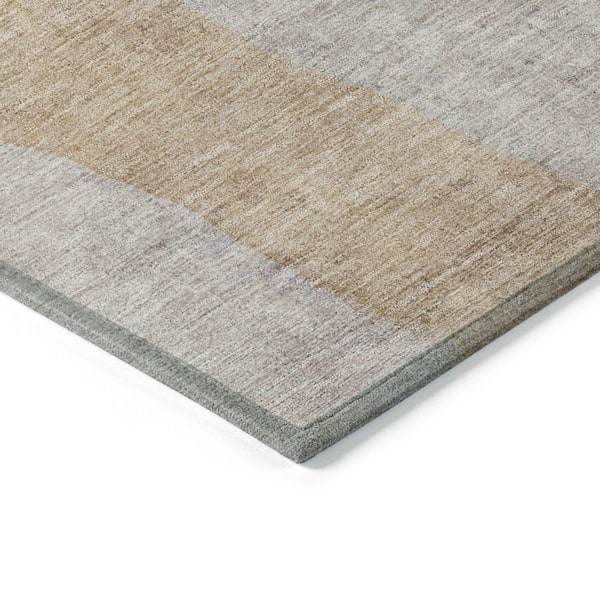 Chantille Machine Washable Indoor/Outdoor Abstract ACN1986 Beige 3 ft. x 5 ft. Area Rug