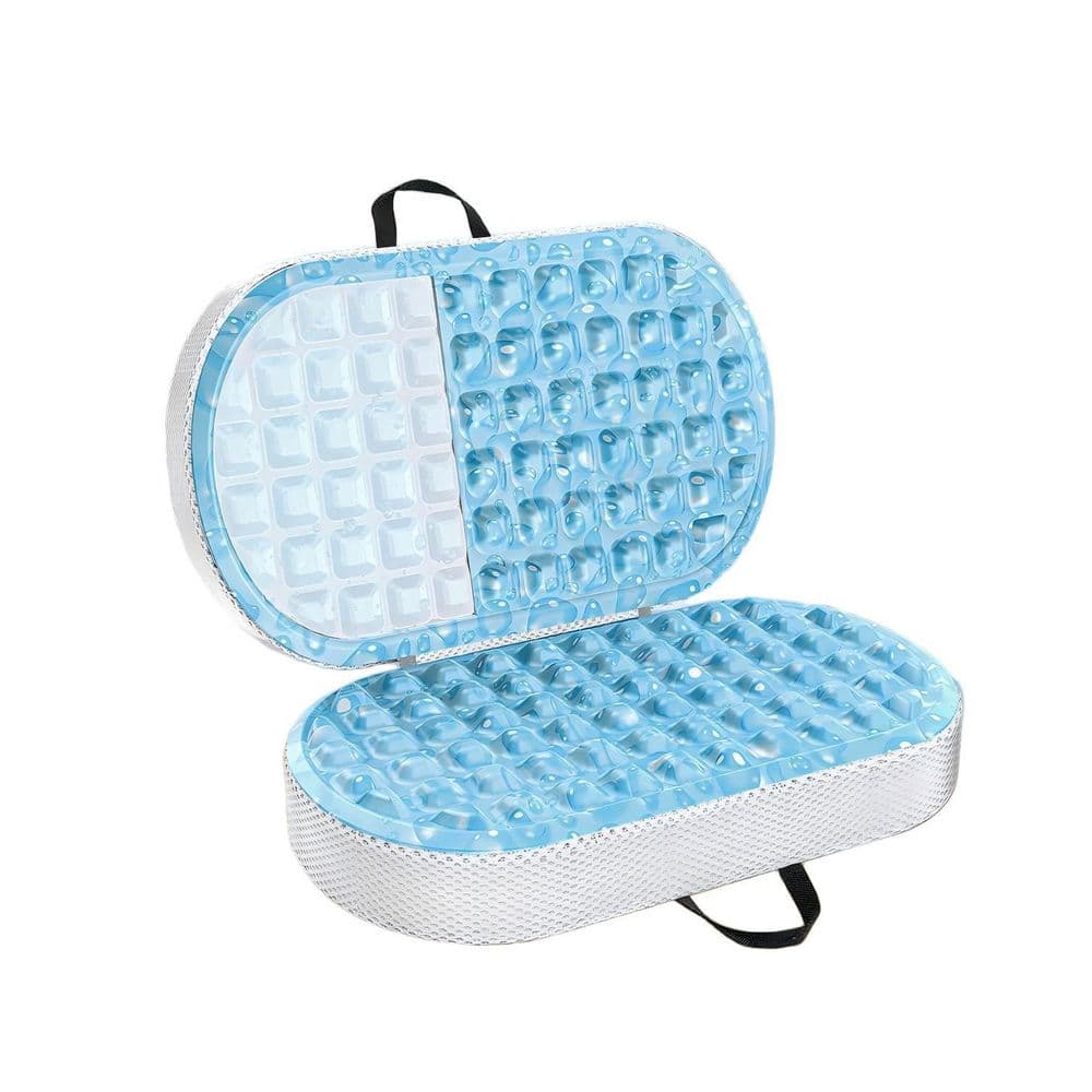 Blue Stadium Seats for Bleacher with Cool Folding Memory Foam Seat Cushion, Portable Dual Handles for Sports Events price history on PriceWatchPro