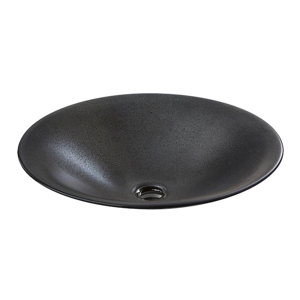 ◆ラグ◆ブラック◆厚みあり◆270×400◆Z-2605RG1◆ KOHLER Shagreen 17.7 in. x 17.7 in. Vessel Bathroom Sink in Ebony