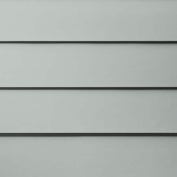 Hardie Plank HZ5 5.25 in. x 144 in. Statement Collection Light Mist Smooth Fiber Cement Lap Siding