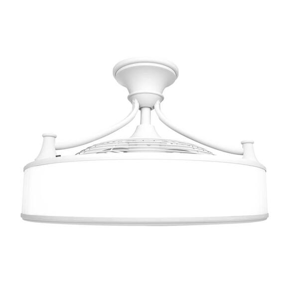 Home Decorators Collection Windara 22 In Led Indoor Covered Outdoor White Ceiling Fan With Light Kit And Remote Control Sfl 550l4 The Depot Home Decorators Collection Windara 22, Anderson 22 Inch Ceiling Fan