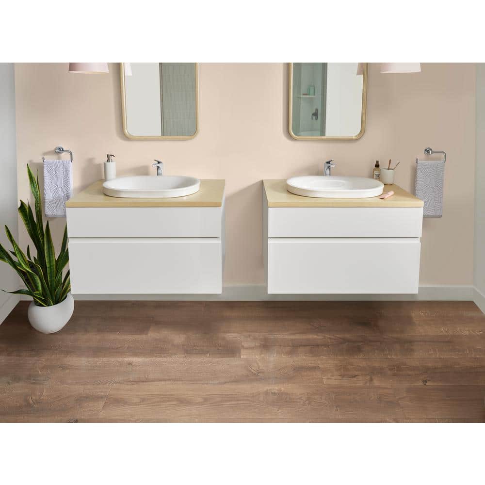 Studio S 33" White Wall-Mounted Single Bathroom Vanity