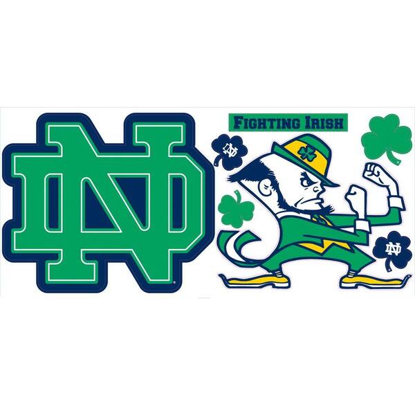 RoomMates University of Notre Dame Giant Peel and Stick Wall Decals-DISCONTINUED