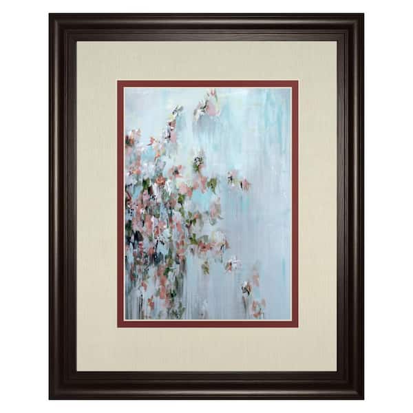 Classy Art "Wilting Away" By Macy Cole Framed Print Abstract Wall Art 34 in. x 40 in.