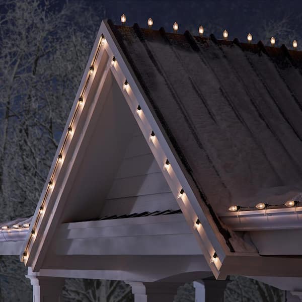 25 Clear Incandescent C9 Lights